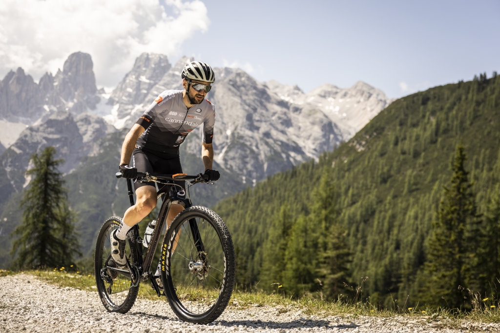 Photoshooting Cannondale Factory Team Martino Tronconi